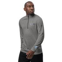 Embroidered International Longshoremen's Association Quarter zip pullover