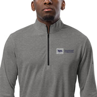 Embroidered International Longshoremen's Association Quarter zip pullover