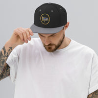 Embroidered Snapback Hat