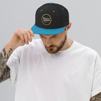 Embroidered Snapback Hat