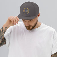 Embroidered Snapback Hat