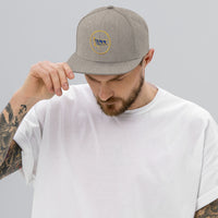 Embroidered Snapback Hat