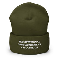 Embroidered "International Longshoremen's Association" Cuffed Beanie