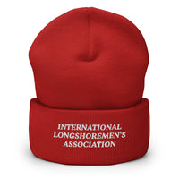 Embroidered "International Longshoremen's Association" Cuffed Beanie