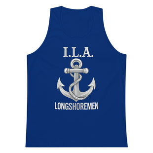 Men’s premium ILA Longshoremen tank top