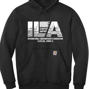 Carhartt - ILA Logo Front - 1804-1 with Sleeve Designs