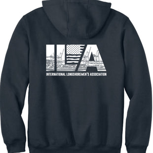 Carhartt - ILA Logo Back - 1804-1 with Flag on Sleeves