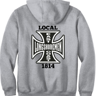 Carhartt - ILA Anchor and Cross - 1814 with Flag on Sleeves