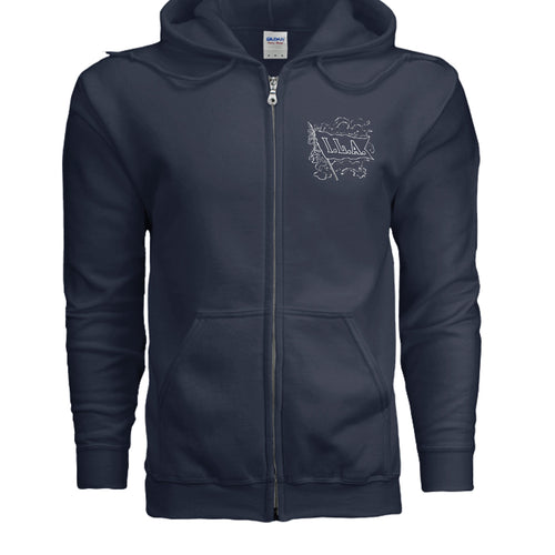 * In Loving Memory of Julio DeMatos * - Gildan Full Zip Hoodie