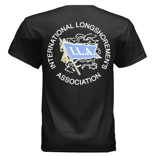ILA Front and Back - Dark Shirts