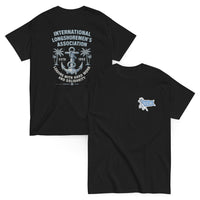 Leading with Hard Work and Solidarity ILA Gildan T-Shirt