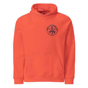 A Force To Be Reckoned With Safety Orange Hoodie without "Longshoreman" on the Sleeves