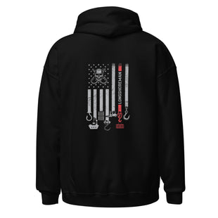 Longshoreman Skull & Hooks Hoodie - 1804-1