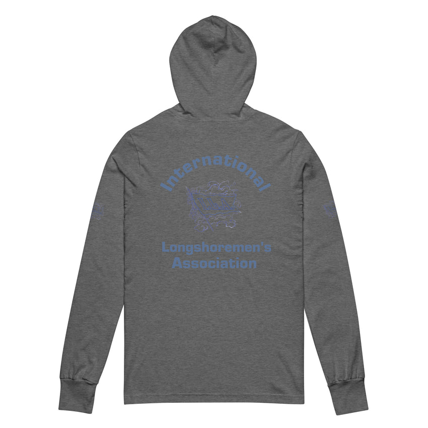 International Longshoremen's Association Hooded long-sleeve tee