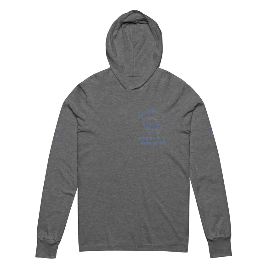 International Longshoremen's Association Hooded long-sleeve tee