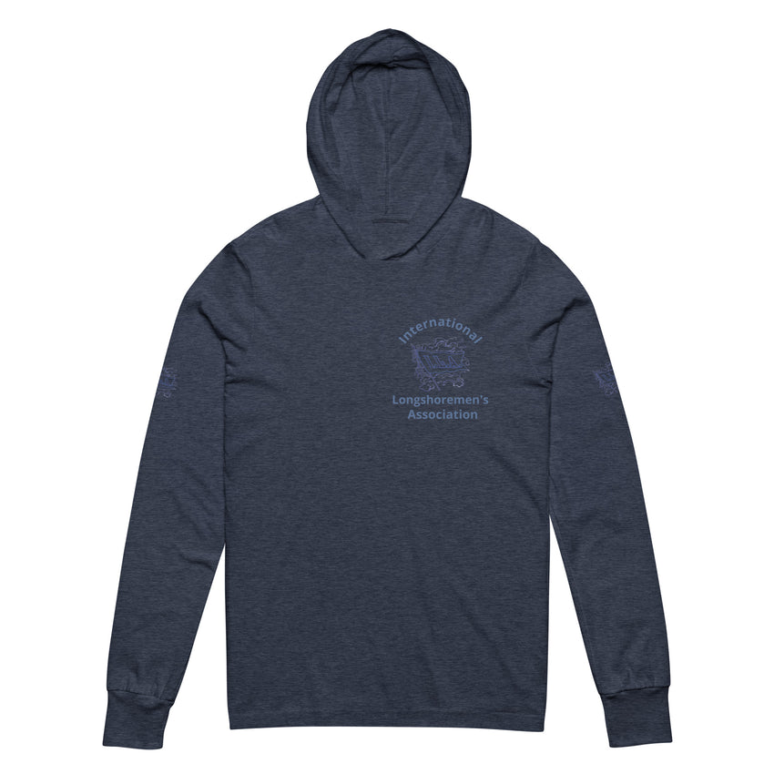 International Longshoremen's Association Hooded long-sleeve tee
