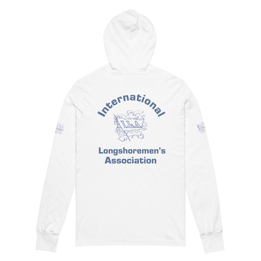 International Longshoremen's Association Hooded long-sleeve tee