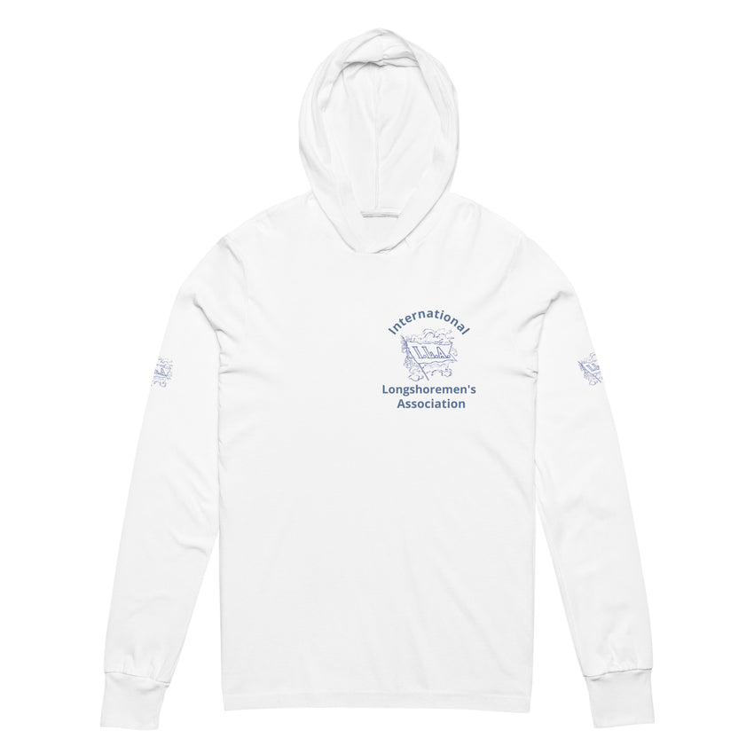 International Longshoremen's Association Hooded long-sleeve tee